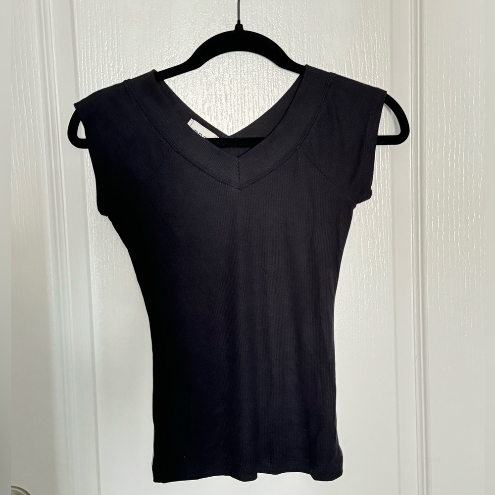 Black Quarter Sleeve Urban Outfitters Shirt (medium)